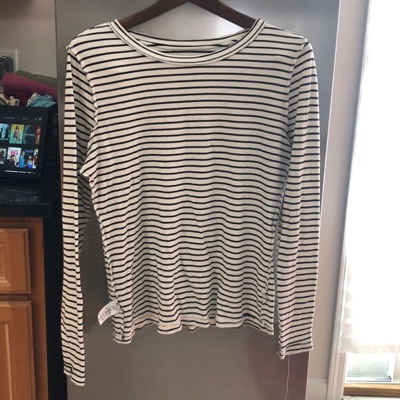 Tops - Striped time and true large long sleeve cotton